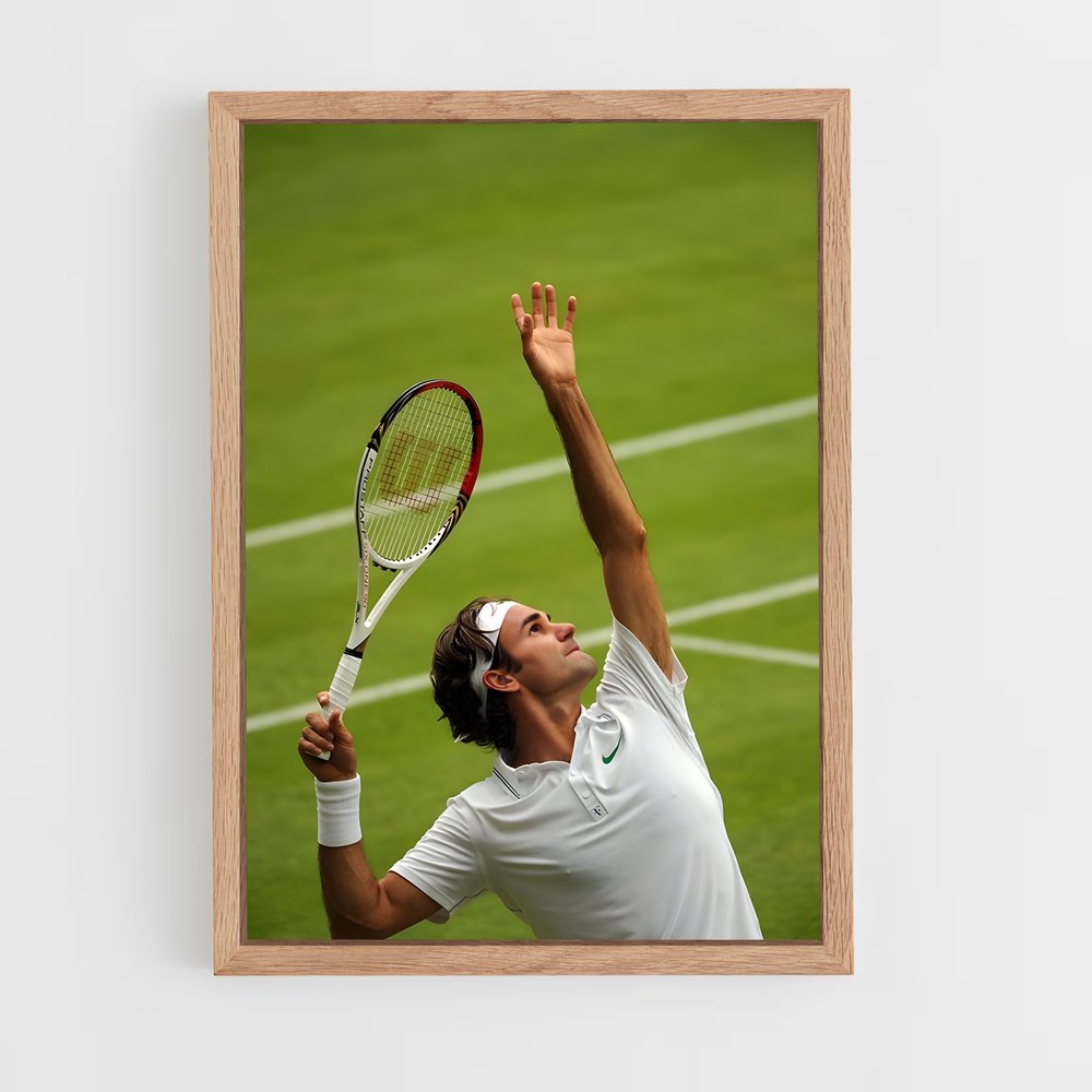 Poster Roger federer – affiche Tennis (vue 4)
